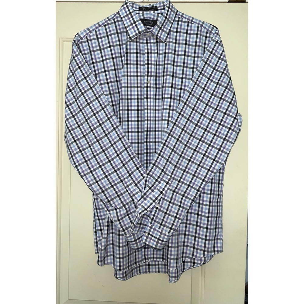 Nordstrom Men’s Shop Long Sleeve Button Down Shirt - Size 16/35